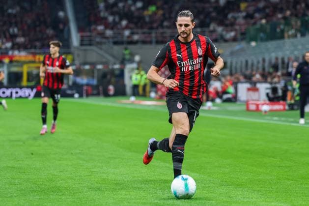 AC Milan vs US Lecce - Coppa Italia 2025 26 - 23 09 2025 Adrien Rabiot of AC Milan seen in action during Coppa Italia 2025 26 football match between AC Milan and US Lecce at San Siro Stadium Copyright: xBEAUTIFULxSPORTS Carabellix