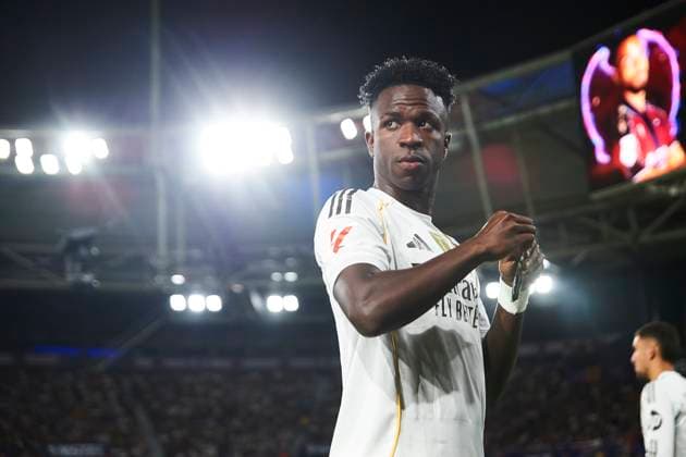 Vinicius Junior, Vini Jr (Real Madrid CF) during the LaLiga EA Sports match between Levante UD and Real Madrid at Ciudad de Valencia on September 23, 2025 in Valencia, Spain. (Photo by Maria Jose Segovia DeFodi Images) Vinicius Junior, Vini Jr Real Madrid CF during the LaLiga EA Sports match between Levante UD and Real Madrid at Ciudad de Valencia on September 23, 2025 in Valencia, Spain Photo by Maria Jose Segovia DeFodi Images