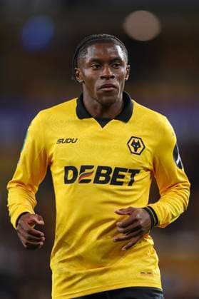 Wolverhampton, England, 23rd September 2025. Jean-Ricner Bellegarde of Wolverhampton Wanderers during the Wolverhampton Wanderers vs Everton Carabao Cup match at Molineux, Wolverhampton. Picture credit should read: James Baylis Sportimage EDITORIAL USE ONLY. No use with unauthorised audio, video, data, fixture lists, club league logos or live services. Online in-match use limited to 120 images, no video emulation. No use in betting, games or single club league player publications. SPI_66_JB_WOL_EVE SPI-4157-0065