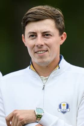 250923 Matt Fitzpatrick of Team Europe during a photo session on day -3 of the Ryder Cup on September 23, 2025 in New York. Photo: Jesper Zerman BILDBYRAN kod JZ JZ0614 golf ryder cup usa europe bbeng Copyright: JESPERxZERMAN BB250923JZ103