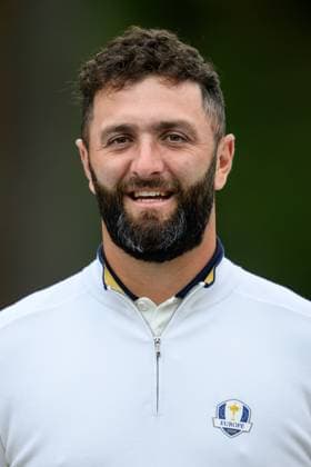 250923 Jon Rahm of Team Europe during a photo session on day -3 of the Ryder Cup on September 23, 2025 in New York. Photo: Jesper Zerman BILDBYRAN kod JZ JZ0614 golf ryder cup usa europe bbeng Copyright: JESPERxZERMAN BB250923JZ104