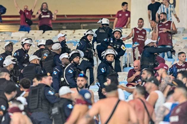 Fußball, Copa Sudamericana, Fluminense Rio de Janeiro - CA Lanus Fluminense x Lanus RIO DE JANEIRO, RJ - 23.09.2025: FLUMINENSE X LANUS - Fluminense (BRA) faces Lanus (ARG) this Tuesday (23), for the Copa Sulamericana, second leg of the quarterfinals. The teams will take to the field at Maracana at 9:30 pm. (Photo: Celso Pupo Fotoarena) x2812270x  CelsoxPupo