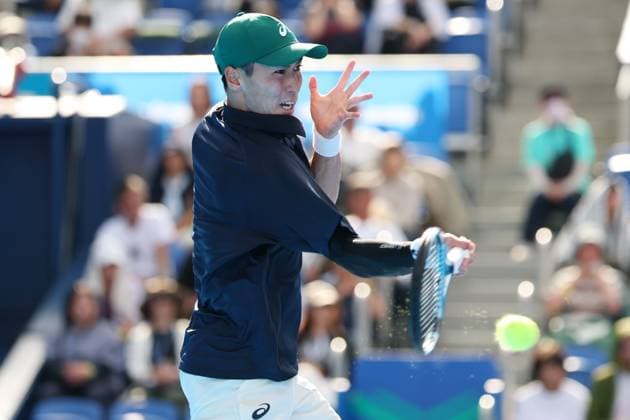 Yosuke Watanuki (JPN), SEPTEMBER 24, 2025 - Tennis : Kinoshita Group Japan Open Tennis Championships 2025 Men s Singles round of 32 at Ariake Coliseum, Tokyo, Japan. Noxthirdxpartyxsales  aflo_304587625
