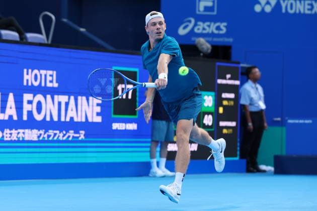 Denis Shapovalov (CAN), SEPTEMBER 24, 2025 - Tennis : Kinoshita Group Japan Open Tennis Championships 2025 Men s Singles round of 32 at Ariake Coliseum, Tokyo, Japan. Noxthirdxpartyxsales  aflo_304595731