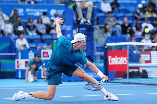 Denis Shapovalov (CAN), SEPTEMBER 24, 2025 - Tennis : Kinoshita Group Japan Open Tennis Championships 2025 Men s Singles round of 32 at Ariake Coliseum, Tokyo, Japan. Noxthirdxpartyxsales  aflo_304595732