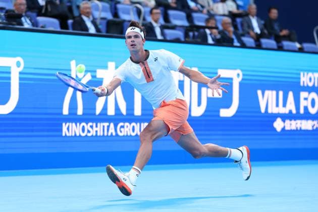 Daniel Altmaier (GER), SEPTEMBER 24, 2025 - Tennis : Kinoshita Group Japan Open Tennis Championships 2025 Men s Singles round of 32 at Ariake Coliseum, Tokyo, Japan. Noxthirdxpartyxsales  aflo_304595734