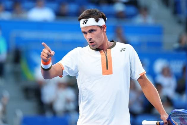 Daniel Altmaier (GER), SEPTEMBER 24, 2025 - Tennis : Kinoshita Group Japan Open Tennis Championships 2025 Men s Singles round of 32 at Ariake Coliseum, Tokyo, Japan. Noxthirdxpartyxsales  aflo_304595737