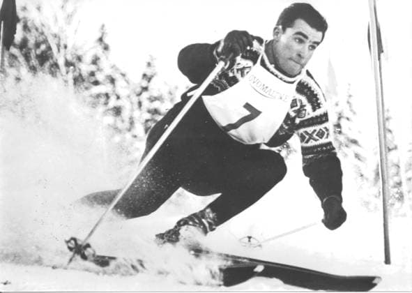 Ski alpin U.B.z. Toni Sailer (Oesterreich) !ACHTUNG AUFNAHMEDATUM GESCHÄTZT! *** Ski Alpine u B Z Toni Sailer Austria ATTENTION date estimated !ACHTUNG AUFNAHMEDATUM GESCHÄTZT!