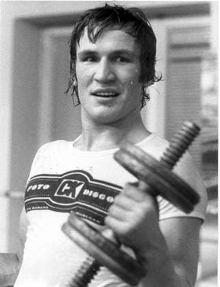 Boxen, Deutschland U.B.z. Eckhard (Ekkehard) Dagge (Deutschland) beim Training 1970er !ACHTUNG AUFNAHMEDATUM GESCHÄTZT! *** Boxing, Germany u B Z Eckhard Ekkehard Dagge Germany the Training 1970 ATTENTION date estimated !ACHTUNG AUFNAHMEDATUM GESCHÄTZT!