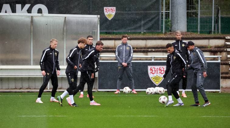 20.09.25 VfB Stuttgart Training Deutschland, Stuttgart, 24.09.2025, Fussball, Bundesliga, VfB Stuttgart Training: Badredine Bouanani.