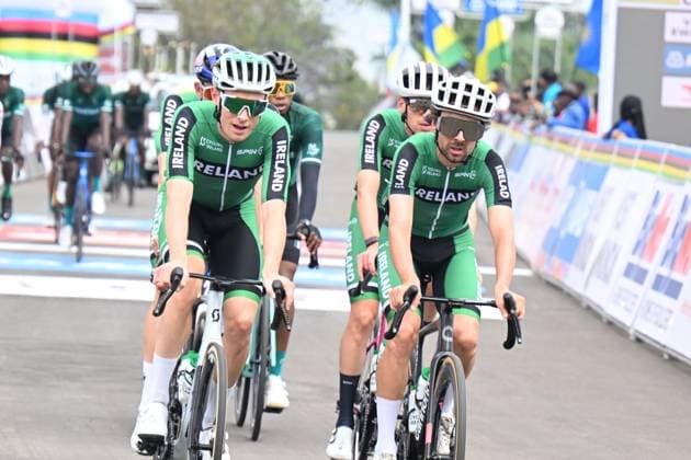 24-09-2025 Allenamento 2 Mondiali Kigali 2025; 2025, Ef Education - Easypost; Healy, Ben; Kigali; 