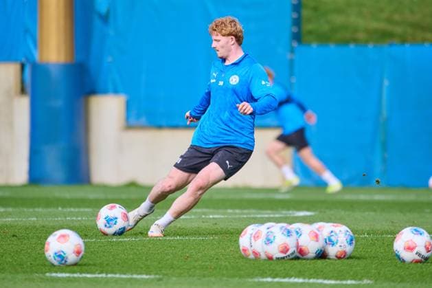 24.09.2025, Fußball, Herren, 2.BL, Saison 2025 2026, Training Holstein Kiel Robert Wagner Kiel, Projensdorf Projensdorf, Trainigsplatz, Kuns Schleswig-Holstein Deutschland
