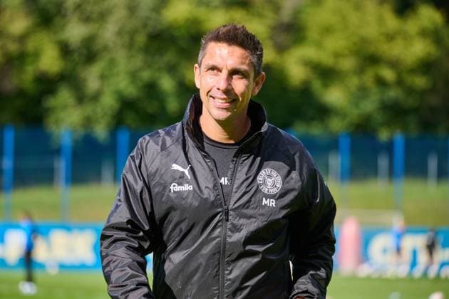 24.09.2025, Fußball, Herren, 2.BL, Saison 2025 2026, Training Holstein Kiel Trainer Marcel Rapp Kiel, Projensdorf Projensdorf, Trainigsplatz, Kuns Schleswig-Holstein Deutschland