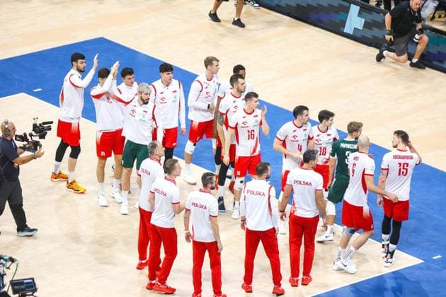 2025.09.24 Pasay City Manila siatkowka mezczyn Mistrzostwa Swiata FIVB 2025 Polska - Turcja N z JAKUB KOCHANOWSKI MAKSYMILIAN GRANIECZNY MARCIN KOMENDA KAMIL SEMENIUKTOMASZ FORNAL NIKOLA GRBIC radosc zwyciestwo winner win Foto Szymon Gorski PressFocus 2025.09.24 Pasay City Manila Volleyball men FIVB Men s World Championship, WM, Weltmeisterschaft 2025 quarterfinal match Poland v Turkiye Polska - Turcja FIVB Men s World Championship 2025 Poland - Turkey quarter finals cwiercfinal Wilredo Leon Bartosz Kurek radosc zwyciestwo winner win Credit: Szymon Gorski PressFocus NEWSPIX.PL --- newspix.pl 