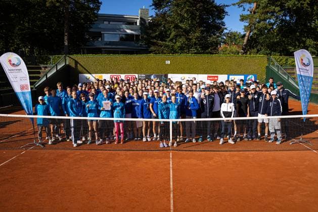 Alle Siegerinnen und Sieger 2025, Jugend trainiert für Olympia - Herbstfinale Tennis 2025, Berlin, TC 1899 Blau-Weiss Berlin e.V., 24.09.2025, Copyright: xClaudioxGärtnerx