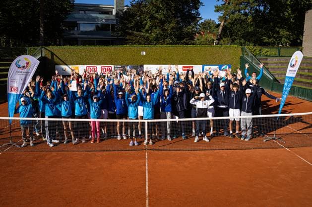 Alle Siegerinnen und Sieger 2025, Jugend trainiert für Olympia - Herbstfinale Tennis 2025, Berlin, TC 1899 Blau-Weiss Berlin e.V., 24.09.2025, Copyright: xClaudioxGärtnerx