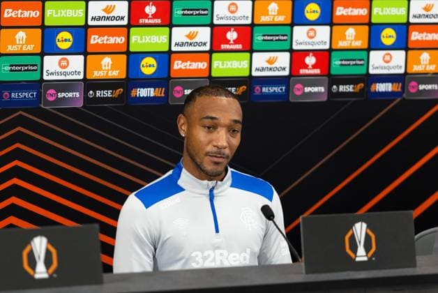 Derek Cornelius of Rangers during today s press conference, PK, Pressekonferenz to preview the UEFA Europa League match versus Genk. Rangers Press Conference - The Rangers Training Centre, Glasgow, Lanarkshire, Scotland, UK - 24 Sep 2025Glasgow The Rangers Training Centre Lanarkshire, Scotland United Kingdom EDITORIAL USE ONLY  Copyright: xRangersxFC Shutterstockx 15502455e