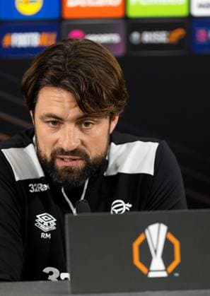Rangers Head Coach Russell Martin during today s press conference, PK, Pressekonferenz to preview the UEFA Europa League match versus Genk. Rangers Press Conference - The Rangers Training Centre, Glasgow, Lanarkshire, Scotland, UK - 24 Sep 2025Glasgow The Rangers Training Centre Lanarkshire, Scotland United Kingdom EDITORIAL USE ONLY  Copyright: xRangersxFC Shutterstockx 15502455n