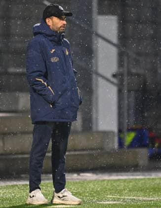24.09.2025 - Fussball - Saison 2025 2026 - 1. Google Pixel Frauen Bundesliga - 04. Spieltag: TSG Hoffenheim - 1. FC Nürnberg FCN ( Club Clubfrauen ) - Sportfoto Zink - xwoxzix - Theodoros Dedes ( Trainer TSG Hoffenheim )