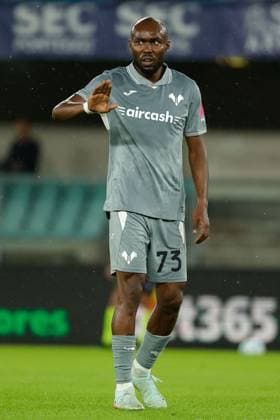 al-Musrati of Hellas Verona during the Italian Cup round of 16 match between Hellas Verona FC and Venezia FC at the Marcantonio Bentegodi Stadium on 24 September 2025 in Verona, Italy. during Hellas Verona FC vs Venezia FC, Italian football Coppa Italia match in Verona, Italy, September 24 2025  Copyright: xEmanuelexPennacchio IPAxSportx xipa-agency.netx xx IPA_65689058 IPA_Agency_IPA65689058