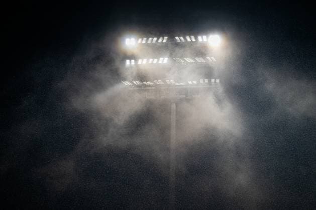 GPFBL: TSG Hoffenheim - 1. FC Nürnberg; 24.09.2025 Flutlicht im Dietmar-Hopp Stadion in Hoffenheim bei Nacht GPFBL: TSG Hoffenheim gegen 1. FC Nürnberg, am 24.09.2025 im Dietmar-Hopp Stadion in Hoffenheim. Copyright: xBEAUTIFULxSPORTS Gelhardtx