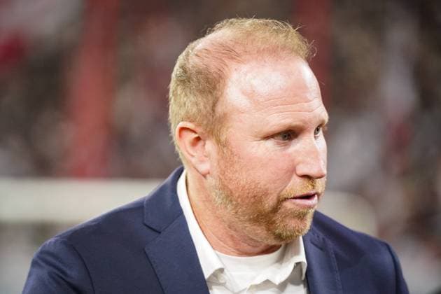 Fussball: UEFA Europa League 2025 26, 1. Spieltag - SC Freiburg vs FC Basel - Europa-Park-Stadion (Freiburg): Ludovic Magnin (Trainer, FC Basel) Copyright: xJOERANxSTEINSIEKx