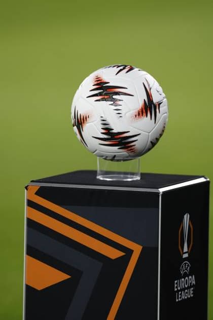 MALMÖ, SVERIGE 20250924 Matchbollen inför onsdagens fotbollsmatch i Europa League mellan Malmö FF och PFK Ludogorets Razgrad pa Eleda Stadion (Nya Malmö Stadion). MALMÖ SVERIGE x10600x