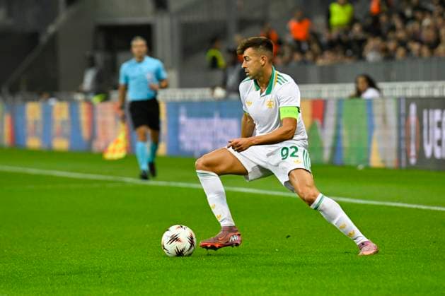FOOTBALL : OGC Nice VS AS Roma - UEFA Europa League - 24 09 2025 Stephan El Shaarawy (AS Roma) - UEFA Europa League match between OGC Nice and AS Roma on September 24, 2025 at the Allianz Riviera Stadium in Nice. NiceFrance  Copyright: xWilliamxCannarellax