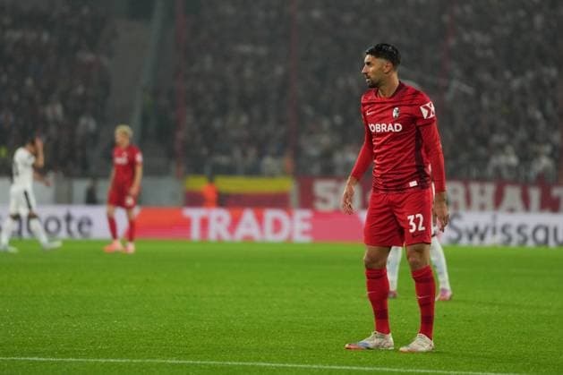 UEFA Europa League: SC Freiburg vs FC Basel, 24.09.2025 Vincenzo Grifo (SC Freiburg, 32) UEFA Europa League: SC Freiburg vs FC Basel, Europa-Park-Stadion, 24.09.2025 Copyright: xBEAUTIFULxSPORTS Boscox