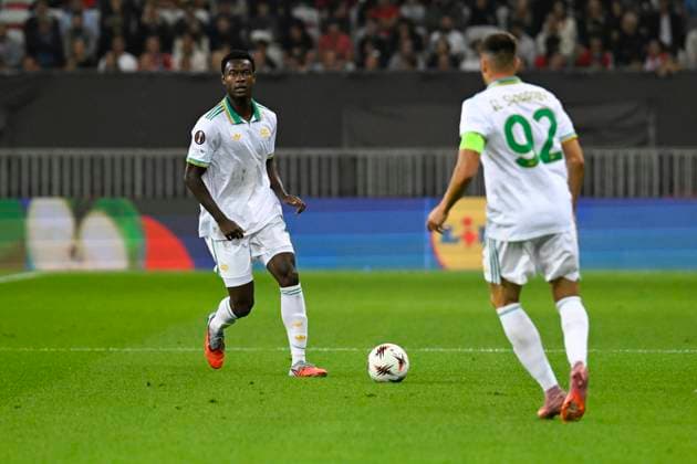 FOOTBALL : OGC Nice VS AS Roma - UEFA Europa League - 24 09 2025 Evan Ndicka (AS Roma) - UEFA Europa League match between OGC Nice and AS Roma on September 24, 2025 at the Allianz Riviera Stadium in Nice. NiceFrance  Copyright: xWilliamxCannarellax