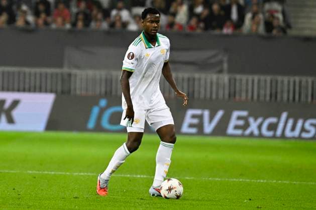 FOOTBALL : OGC Nice VS AS Roma - UEFA Europa League - 24 09 2025 Evan Ndicka (AS Roma) - UEFA Europa League match between OGC Nice and AS Roma on September 24, 2025 at the Allianz Riviera Stadium in Nice. NiceFrance  Copyright: xWilliamxCannarellax