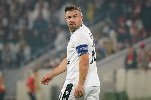 Fussball: UEFA Europa League 2025 26, 1. Spieltag - SC Freiburg vs FC Basel - Europa-Park-Stadion (Freiburg): Xherdan Shaqiri (FC Basel, 10) Freiburg im Breisgau Baden-Württemberg Deutschland Copyright: xJOERANxSTEINSIEKx