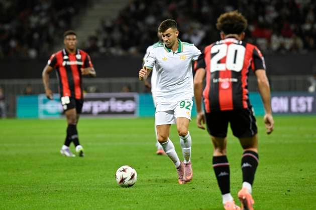 FOOTBALL : OGC Nice VS AS Roma - UEFA Europa League - 24 09 2025 Stephan El Shaarawy (AS Roma) - UEFA Europa League match between OGC Nice and AS Roma on September 24, 2025 at the Allianz Riviera Stadium in Nice. NiceFrance  Copyright: xWilliamxCannarellax