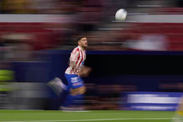 during the LaLiga EA Sports match between AtlÃ tico Madrid and Rayo Vallecano at Riyahd Air Metropolitano on September 24, 2025 in Madrid, Spain. (Photo by Manu Reino DeFodi Images) (Photo by Manu Reino DeFodi Images) during the LaLiga EA Sports match between AtlÃ tico Madrid and Rayo Vallecano at Riyahd Air Metropolitano on September 24, 2025 in Madrid, Spain Photo by Manu Reino DeFodi Images Photo by Manu Reino DeFodi Images