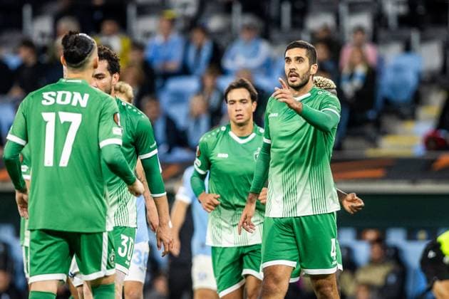 MALMO FF - LUDOGORETS Almeida Dinis of Ludogorets during the UEFA Europa League, league stage match between Malmö FF and Ludogorets. Eleda Stadion, Malmo, Sweden, September 24, 2025. Photo by Branislav Racko Copyright: xx 080A0620