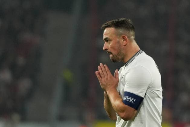 UEFA Europa League: SC Freiburg vs FC Basel, 24.09.2025 Xherdan Shaqiri (FC Basel, 10) nach dem er einen Schuss daneben gesetzt hat UEFA Europa League: SC Freiburg vs FC Basel, Europa-Park-Stadion, 24.09.2025 Copyright: xBEAUTIFULxSPORTS Boscox