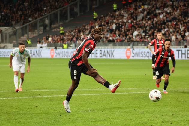 OGC NICE AS ROMA PHOTOPQR NICE MATIN Sebastien Botella ; NICE ; 24 09 2025 ; OGC NICE AS ROMA EUROPA LEAGUE FOOTBALL TEREM MOFFI NICE France  Copyright: xPHOTOPQR NICExMATIN MAXPPPxSebastienxBotellax 20250924NIM6013 20250924NIM6013