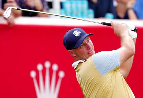 GOLF - Ryder Cup 2025 FARMINGDALE,NEW YORK,USA,24.SEP.25 - GOLF - Ryder Cup 2025, Bethpage Black Course, preview, practice round. Image shows Sepp Straka (AUS EUR).  GEPAxpictures xBrianxSpurlock
