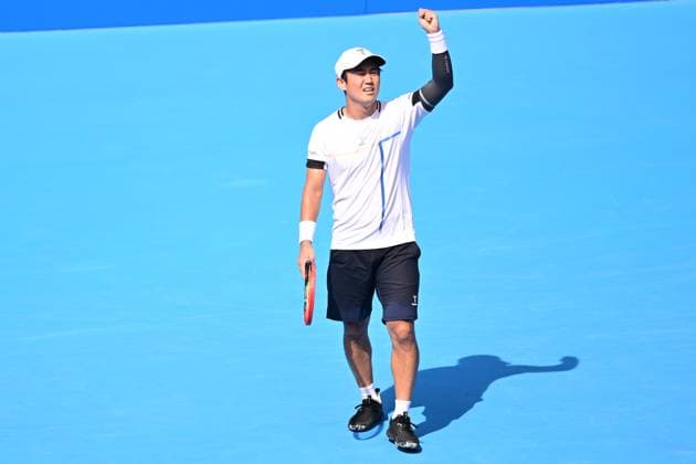 Yoshihito Nishioka (JPN), SEPTEMBER 25, 2025 - Tennis : Kinoshita Group Japan Open Tennis Championships 2025 Men s Singles round of 32 at Ariake Coliseum, Tokyo, Japan. Noxthirdxpartyxsales  aflo_304711091
