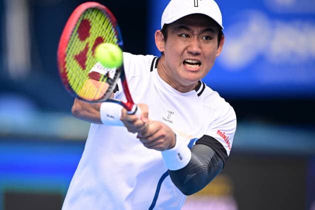 Yoshihito Nishioka (JPN), SEPTEMBER 25, 2025 - Tennis : Kinoshita Group Japan Open Tennis Championships 2025 Men s Singles round of 32 at Ariake Coliseum, Tokyo, Japan. Noxthirdxpartyxsales  aflo_304711107