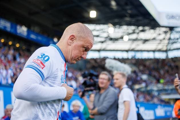 Ivan Klasnic (Team Paule) ; GER, FC Hansa Rostock Benefizspiel Marteria gegen Paule, Fußball, Männer, Gemeinsam für die Flutlichtmasten, 05.09.2025 Rostock Ostseestadion Mecklenburg - Vorpommern Deutschland