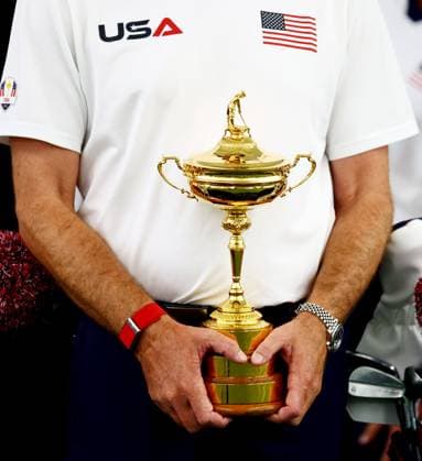 Keegan Bradley Captain of Team USA seen with the Ryder Cup. 2025 Ryder Cup, Thursday Practice, Golf, Bethpage Black Golf Course, New York, USA - 25 Sep 2025New York Bethpage Black Golf Course New York (NY) United States of America EDITORIAL USE ONLY No use with unauthorised audio, video, data, fixture lists, club league logos or live services. Online in-match use limited to 120 images, no video emulation. No use in betting, games or single club league player publications. Copyright: xJamesxMarsh Shutterstockx 15500195au