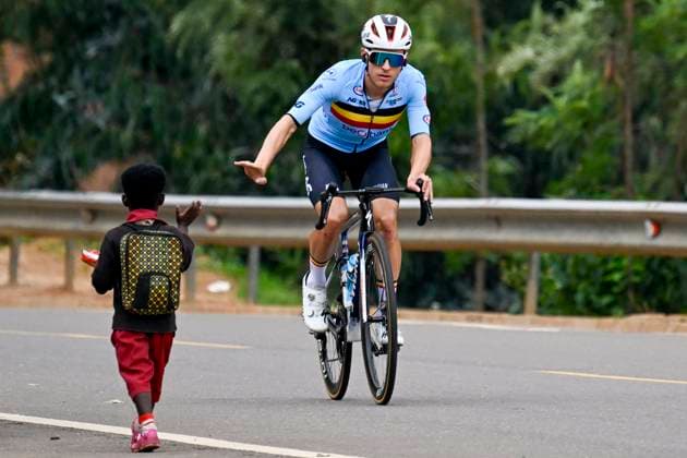 Sport Themen der Woche KW 39 UCI 2025 Road World Championship, WM, Weltmeisterschaft Kigali 25 09 2025 - training ride KIGALI, RWANDA - SEPTEMBER 25 : Van Wilder Ilan (BEL) of Soudal - Quick Step pictured during a training ride prior to the 92nd edition of the UCI World Championships road race on September 25, 2025 in Kigali, Rwanda, 25 09 2025 Kigali Rwanda  Copyright: xJanxDexMeuleneirx