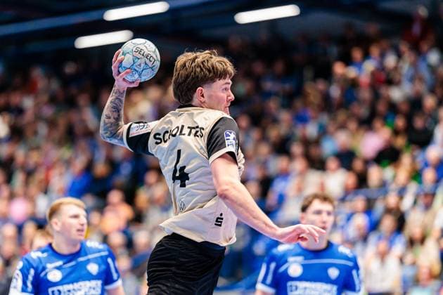 Elias Scholtes (Bergischer HC, 04) GER, TBV Lemgo Lippe vs. Bergischer HC, Handball, 1. Bundesliga, 6. Spieltag, Spielzeit 2025 2026, 25.09.2025 GER, TBV Lemgo Lippe vs. Bergischer HC, Handball, 1. Bundesliga, 6. Spieltag, Spielzeit 2025 2026, 25.09.2025 Lemgo Copyright: xEibner-Pressefoto JanxRollingerx EP_JSK