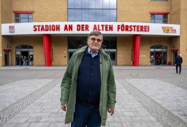Fußball, Herren, Saison 2025 2026, 1. Bundesliga, 1. FC Union Berlin, Hans Meyer im Stadion An der Alten Försterei, 25.09. 2025, Copyright: xMatthiasxKochx