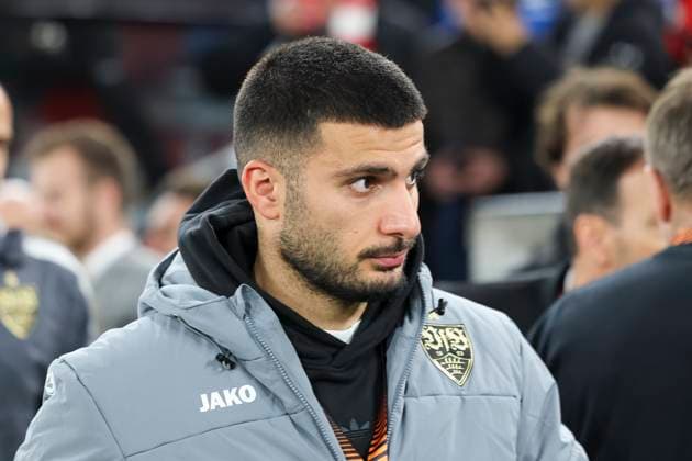 Deniz Undav (VfB Stuttgart, 26) , Deutschland, Fussball, UEFA Europa League, 1. Spieltag, 2025 2026, VfB Stuttgart vs. Celta Vigo, 25.09.2025, Arena Stuttgart, Stuttgart, Deutschland Stuttgart Arena Stuttgart Baden-Württemberg Deutschland Copyright: xGrantxHubbsx