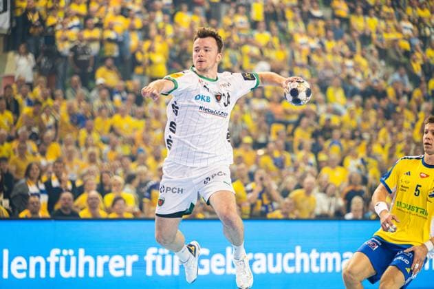 KIELCE 25.09.2025 MECZ 3. KOLEJKA LIGA MISTRZOW PILKA RECZNA MEZCZYZN SEZON 2025 2026 --- MENS HANDBALL EHF CHAMPIONS LEAGUE SEASON 2025 2026 MATCH: INDUSTRIA KIELCE - FUCHSE BERLIN HAKUN WEST AV TEIGUM FOT. MICHAL TRZPIS 400MM.PL NEWSPIX.PL --- newspix.pl 