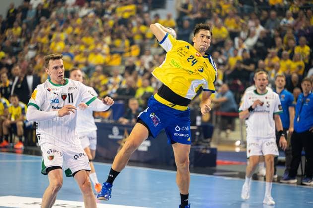 KIELCE 25.09.2025 MECZ 3. KOLEJKA LIGA MISTRZOW PILKA RECZNA MEZCZYZN SEZON 2025 2026 --- MENS HANDBALL EHF CHAMPIONS LEAGUE SEASON 2025 2026 MATCH: INDUSTRIA KIELCE - FUCHSE BERLIN DANIEL DUJSHEBAEV FOT. MICHAL TRZPIS 400MM.PL NEWSPIX.PL --- newspix.pl 
