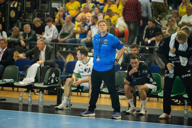KIELCE 25.09.2025 MECZ 3. KOLEJKA LIGA MISTRZOW PILKA RECZNA MEZCZYZN SEZON 2025 2026 --- MENS HANDBALL EHF CHAMPIONS LEAGUE SEASON 2025 2026 MATCH: INDUSTRIA KIELCE - FUCHSE BERLIN NICOLEJ KRICKAU FOT. MICHAL TRZPIS 400MM.PL NEWSPIX.PL --- newspix.pl 