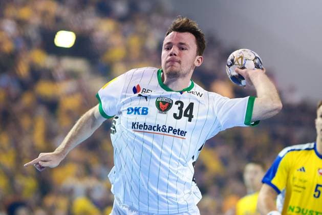 2025.09.25 Kielce Pilka reczna , Liga Mistrzow EHF , sezon 2025 26 Industria Kielce - Fuechse Berlin N z Hakun West Av Teigum Foto Tomasz Fafara PressFocus 2025.09.25 Kielce Handball , EHF Champions League , 2025 2026 season Industria Kielce - Fuechse Berlin Hakun West Av Teigum Credit: Tomasz Fafara PressFocus NEWSPIX.PL --- newspix.pl 